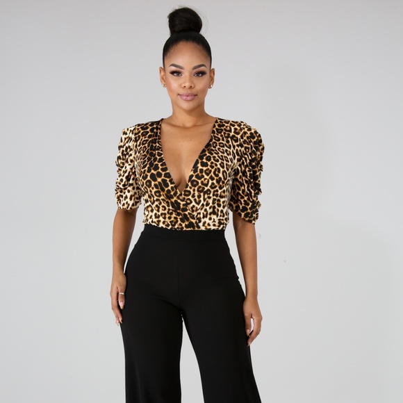 Leopard Bodysuit - Picture 1 of 6